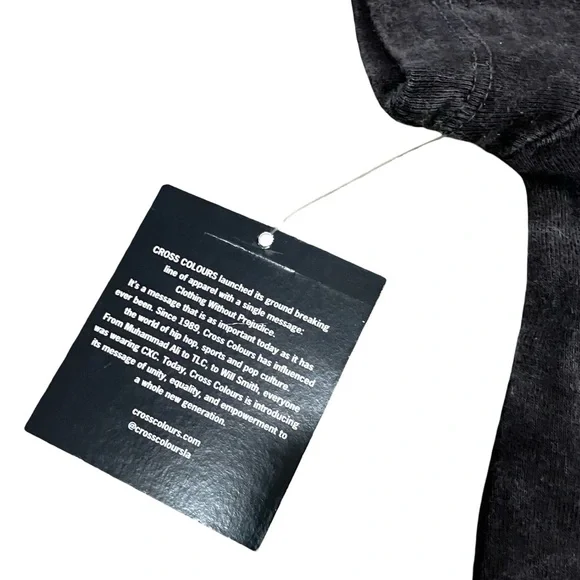 Cross Colours x Snoop Dogg Graphic Tee Black Kids XS NWT - Picture 9 of 10